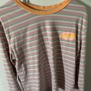 Santa Cruz Skateboards Stripped Long Sleeve Tee